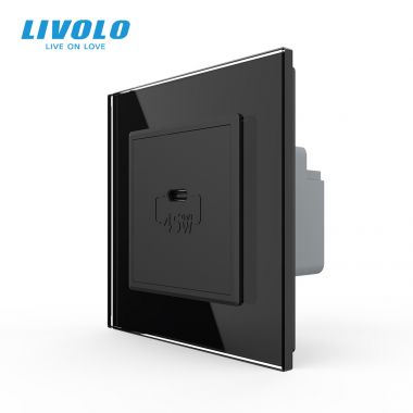 Ổ cắm âm tường USB-C 45W( type-C ) Livolo VL-FCUC-2WP