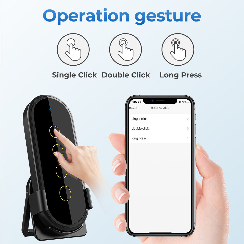 Công tắc Remote Cảm Ứng Thông Minh Zigbee  Tuya