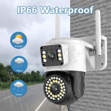 Camera iP Wifi Yoosee PTZ 2 Mắt Q42D-2MB