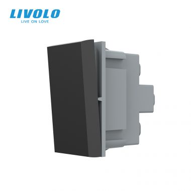 Công tắc cơ 10A trung gian Livolo VL-FCMM10A-1WP