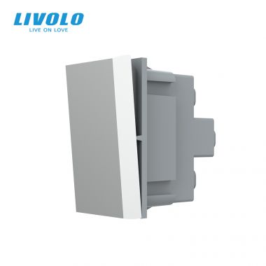 Công tắc cơ 10A trung gian Livolo VL-FCMM10A-1WP