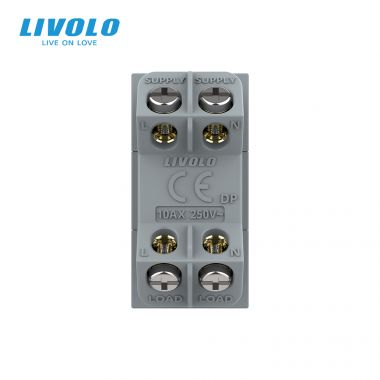 Công tắc cơ 2 cực 10A Livolo VL-FCMKV10A-1WP