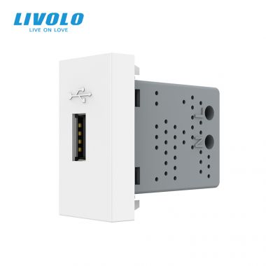 ổ cắm USB-A (VL-FCUA-1WP)