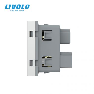 Ổ cắm điện 3 chấu đa năng Livolo VL-FCT22 16A-2WPMulti-function socket