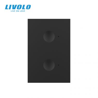 Module 67.5mm công tắc nút lõm cảm ứng 2 nút