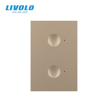 Module 67.5mm công tắc nút lõm cảm ứng 2 nút