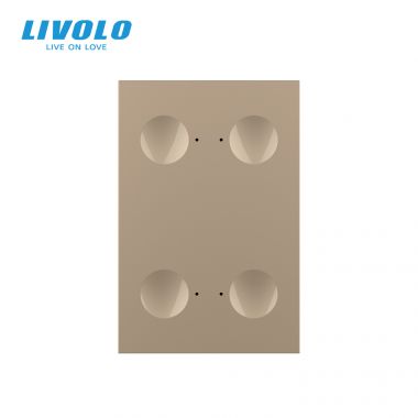Module 67.5mm công tắc nút lõm cảm ứng 4 nút