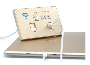 Bộ phát Wifi âm tường chuẩn Mỹ Wireless-N 300m router