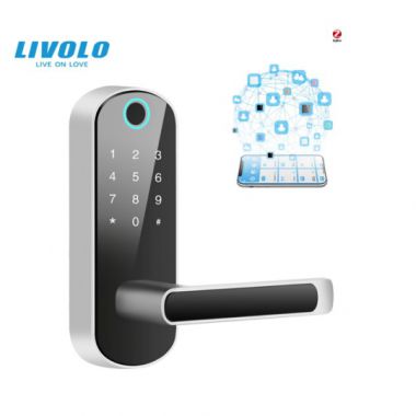 Khóa cửa thông minh vân tay Bluetooth Livolo VL-SHL009