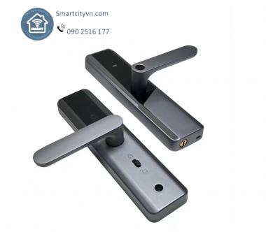 Khóa cửa gỗ tay gạt thông minh A1