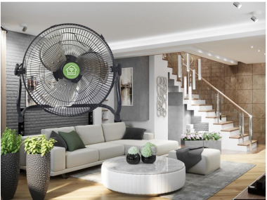 Quạt tích điện năng lượng mặt trời Solar Russia-15W