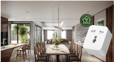 Ổ cắm đơn Tuya Wifi chuẩn US-15A-3750W