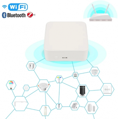 Trung tâm điều khiển nhà thông minh Gateway Zigbee, Wifi 2.4Ghz