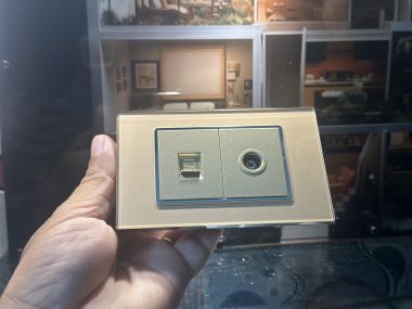 Ổ CẮM MẠNG + TV CAO CẤP - ĐẲNG CẤP CHO KHÔNG GIAN HIỆN ĐẠI