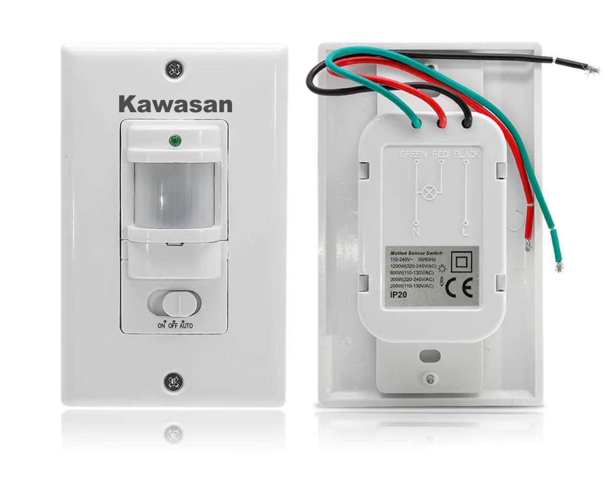 Công tắc cảm ứng chuyển động âm tường Kawasan SS20C3