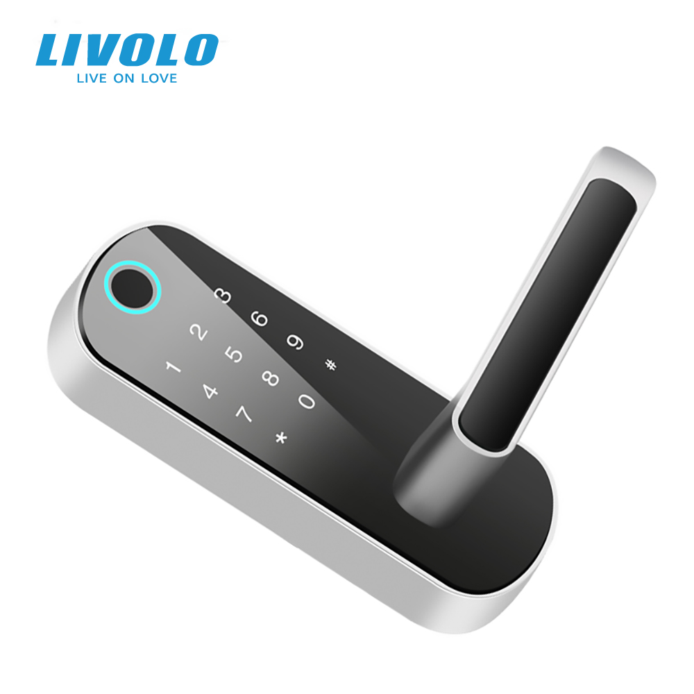 Khóa cửa thông minh vân tay Bluetooth Livolo VL-SHL009